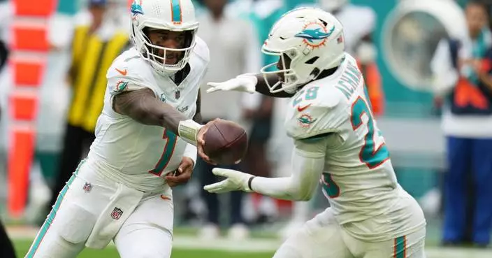 Dolphins, Jets square off in matchup of AFC East rivals playing better lately after early struggles