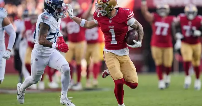 49ers’ Ricky Pearsall faces new injury setback after standout performance in win vs. Titans