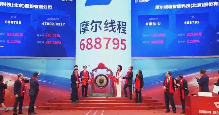 Chinese GPU developer sees stock price surge on market debut