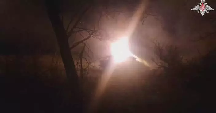 Russia strikes Ukrainian military, energy infrastructure, Ukraine hits Russian port