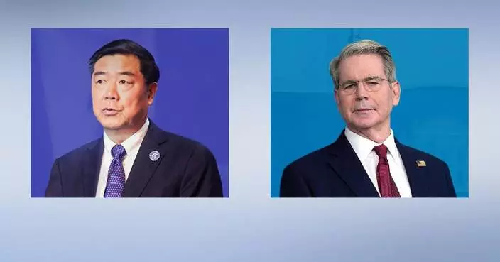 Chinese vice premier holds video call with U.S. treasury secretary, trade representative