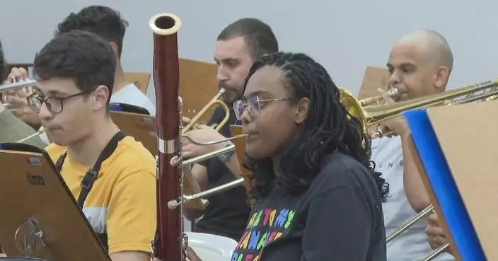 Brazil's first favela concert hall brings classical music to heart of community