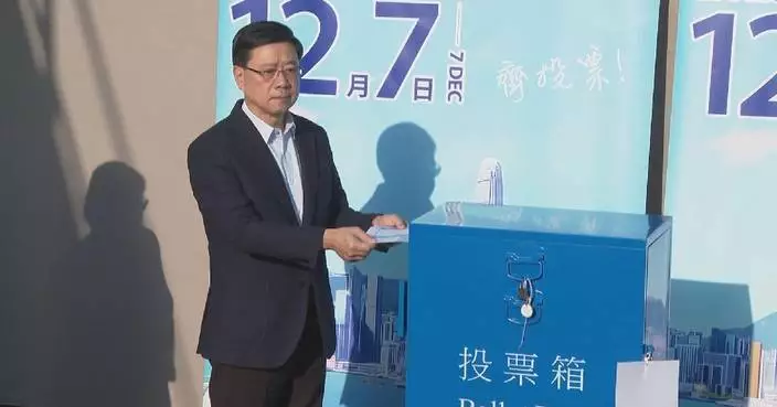 HK chief executive calls for driving reform, helping fire victims in Legislative Council election