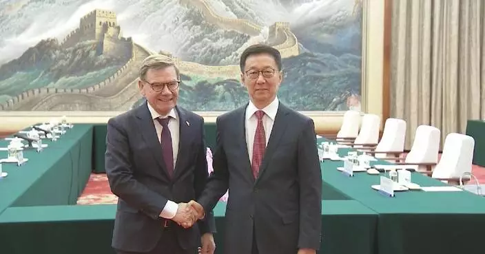 Chinese vice president meets German foreign minister on relations