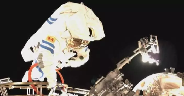 Shenzhou-21 astronauts complete first series of extravehicular activities