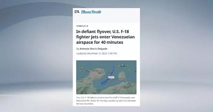 U.S. fighter jets enter Venezuelan airspace as tensions escalate