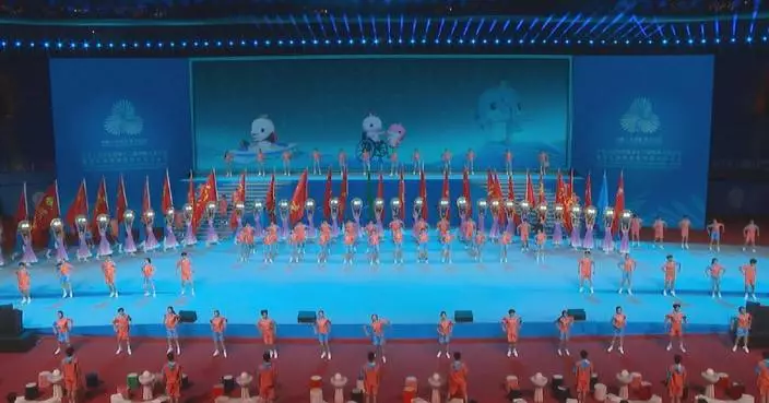 Full-dress rehearsal for National Para Games' closing ceremony held in Shenzhen