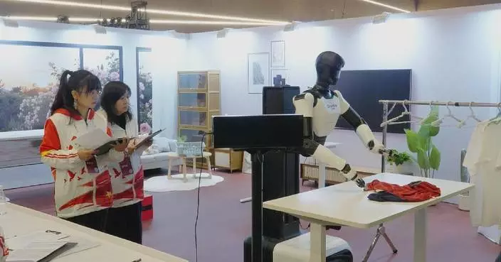 Embodied AI robots showcase skills in eight scenarios