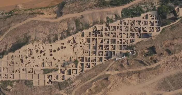 Prehistoric grain storage pits discovered in northwest China