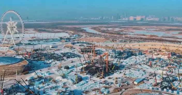 World’s largest ice-snow theme park opens in Harbin