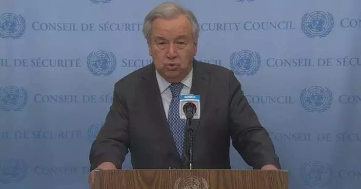 UN chief urges "truly durable" ceasefire with unimpeded humanitarian access for Gaza
