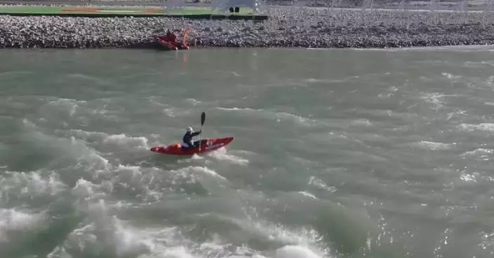 Canoeing competition on Nujiang River opens in southwest China’s Yunnan