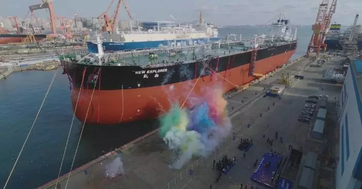 China delivers world’s first methanol ultra-large crude carrier
