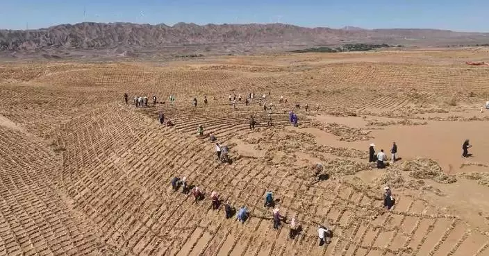 340,000 square km of erosion-affected land in China treated in 5 years