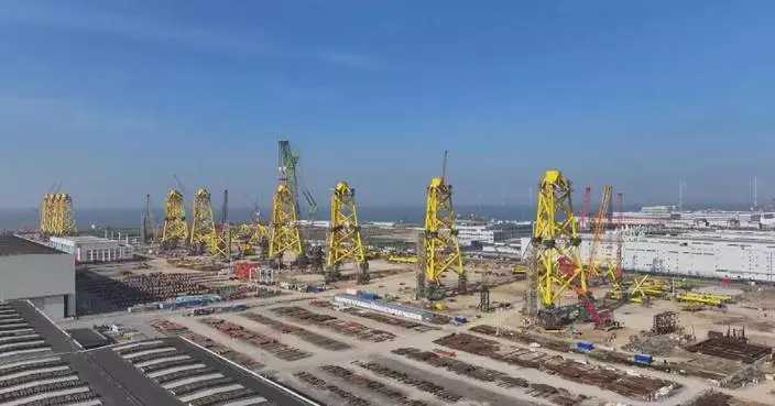 China-built jacket foundation for Europe’s largest single-unit capacity offshore wind turbine delivered