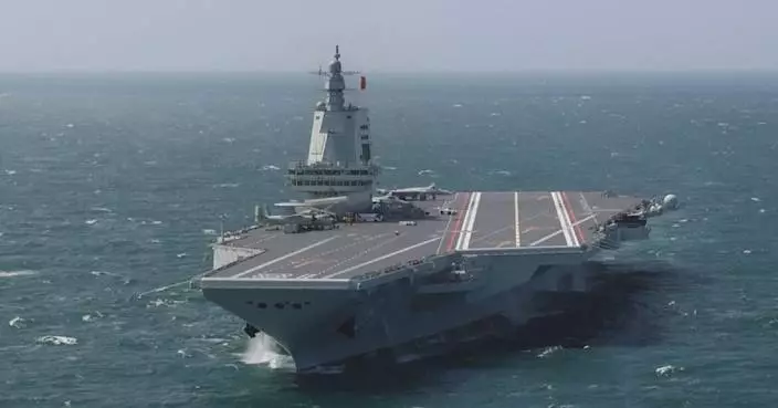 China's aircraft carrier Fujian verifies performance in first maritime live-force training