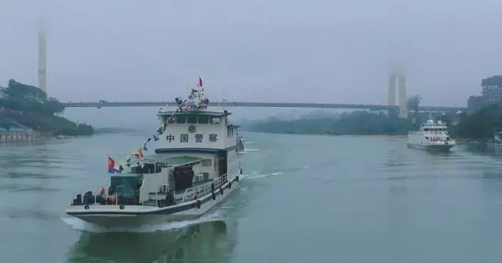 Joint drill on handling water emergencies held among China, Laos, Myanmar, Thailand