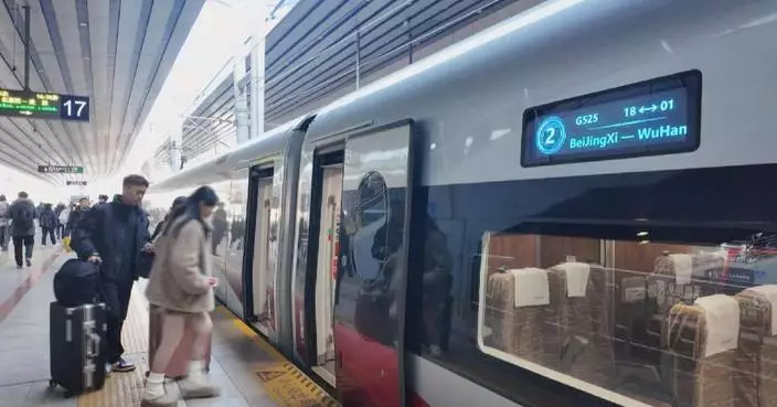 China's high-speed rail sees major leap in both capacity, service quality