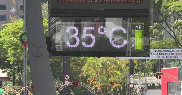 Scorching heatwave grips Brazil