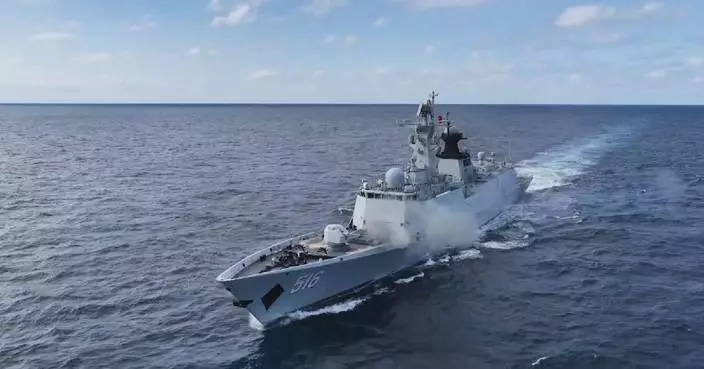 PLA Eastern Theater Command conducts joint drills around Taiwan