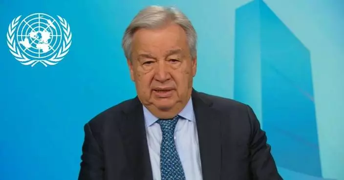 UN chief issues New Year's call to world leaders for peace, development