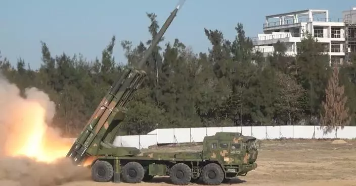 PLA Eastern Theater Command releases footage of live-fire joint drills around Taiwan Island