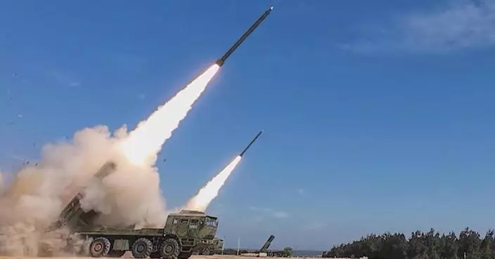 PLA conducts long-range live-fire drills to south of Taiwan Island