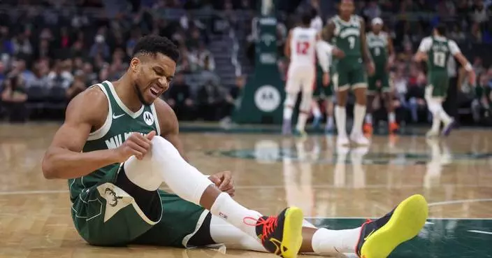 Bucks list Antetokounmpo as questionable for Saturday’s game as he nears return from calf strain