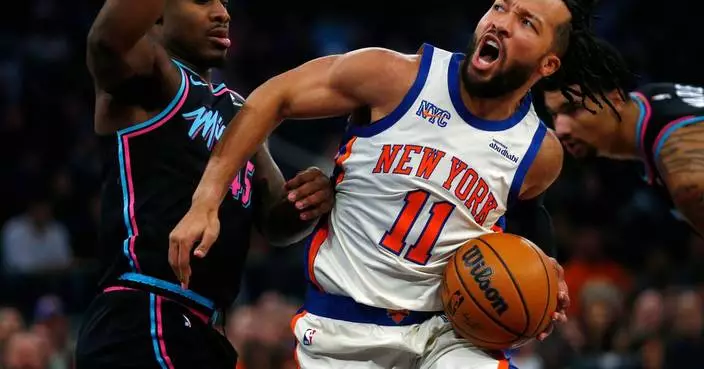 Brunson scores season-high 47 points, Knicks overcome Towns’ quiet night to beat the Heat
