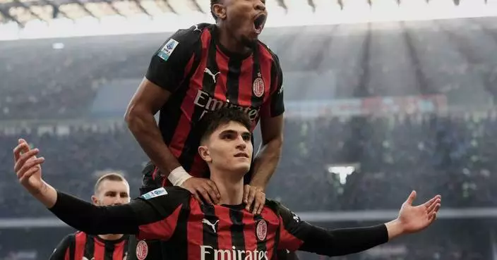 Teenager Bartesaghi scores twice but Milan held to draw, could be overtaken by Napoli and Inter