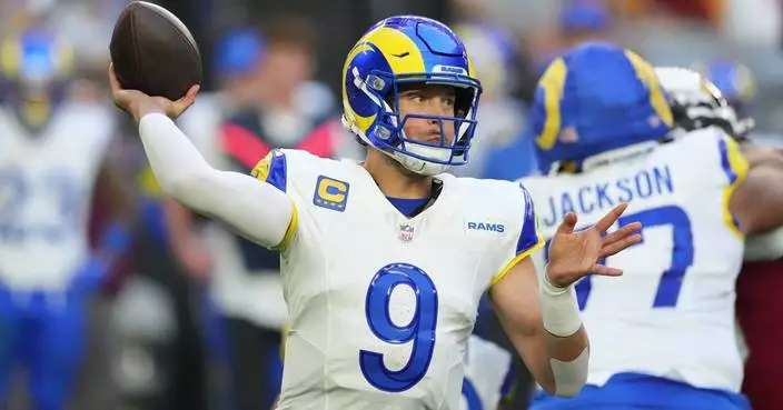 Happy Rams WR Davante Adams repeats his mostly serious plan to retire whenever Matthew Stafford does