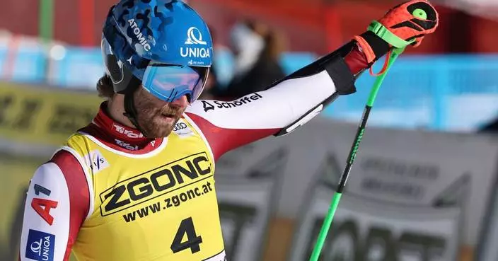 Austrian skier Marco Schwarz takes 2nd World Cup win in 7 days with Winter Olympics nearing