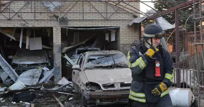 Russian missile strike on Odesa kills 8 as US hosts a Kremlin envoy for talks on peace plan