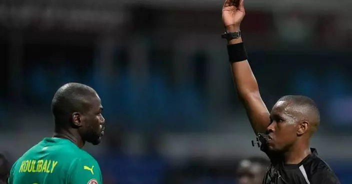 Senegal captain Kalidou Koulibaly sent off in 100th appearance, will miss last 16 game at Africa Cup