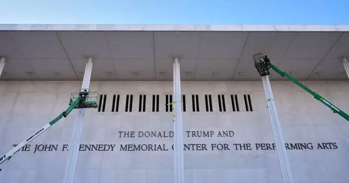 Kennedy Center criticizes musician who canceled performance after Trump name added to building