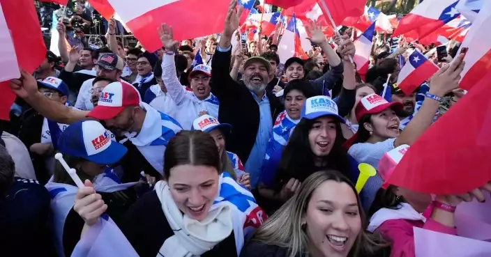 Photos of voters taking part in Chile’s runoff presidential election