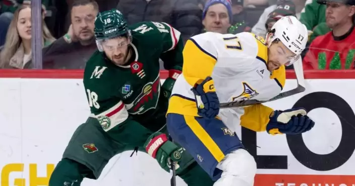 Steven Stamkos scores in OT to give the Predators a 3-2 win over the Wild