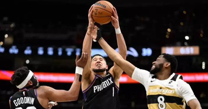 Brooks, Gillespie lead streaking Suns past improving Wizards, 115-101