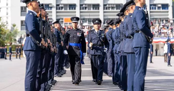 New Police Graduates Urged to Be Guardians of Peace in Hong Kong