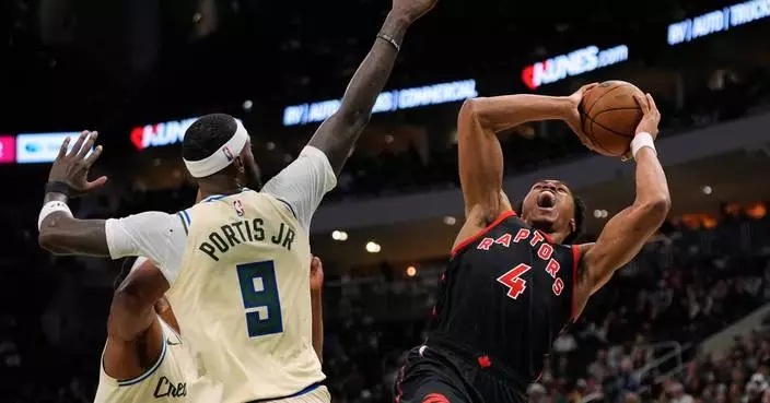 Ingram and Barnes lead the way as Raptors beat slumping Bucks 111-105