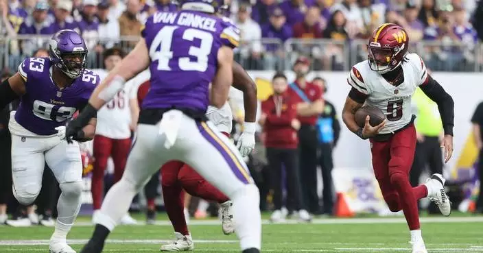 Commanders QB Jayden Daniels frustrated and disappointed by injuries he calls 'freak accidents'