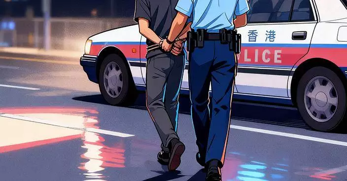 Nine arrested in Hong Kong for unlawful drilling related to national security, police seize offensive weapons.