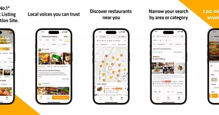 Tabelog, Japan's Largest (*1) Restaurant Search and Reservation Service, Launches Multilingual App for International Visitors