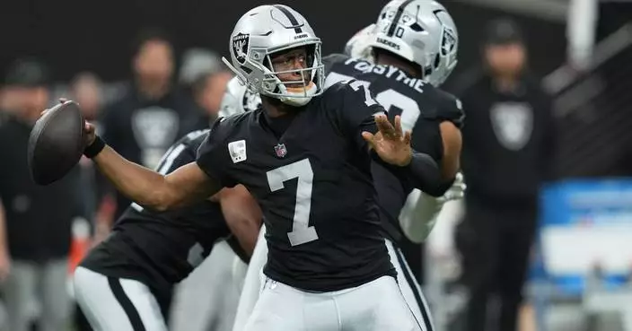 Geno Smith returns to start for Raiders against Texans' top-ranked defense