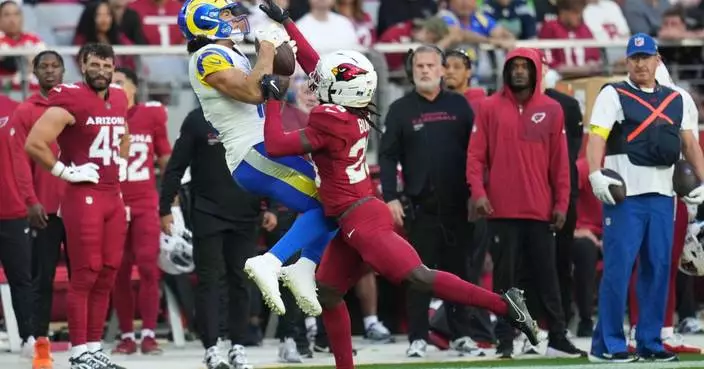 Receiver Puka Nacua puts on a show in Rams&#8217; thumping of the Cardinals