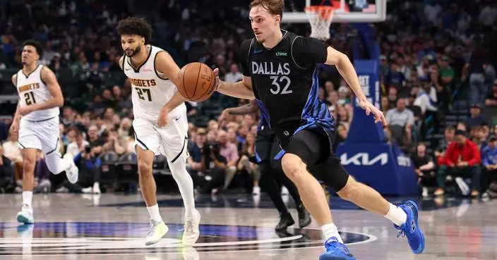 Flagg scores 33 points, Davis adds 31 as Mavericks beat Nuggets 131-130