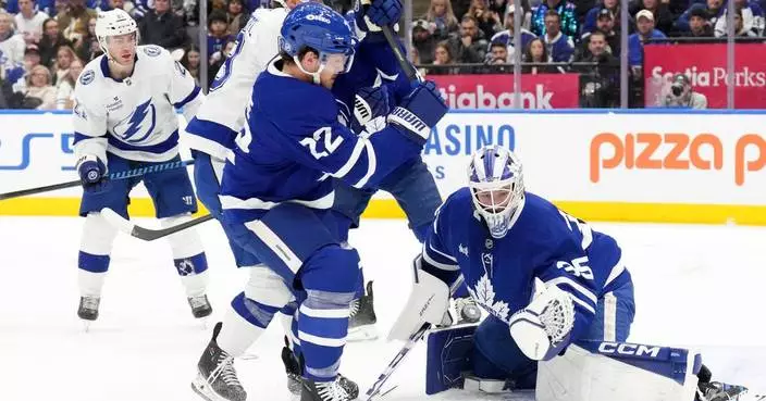Dennis Hildeby earns his first NHL shutout as Maple Leafs blank Lightning 2-0