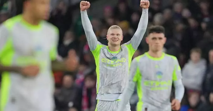 Man City and Aston Villa win to stay in touch with Premier League leader Arsenal