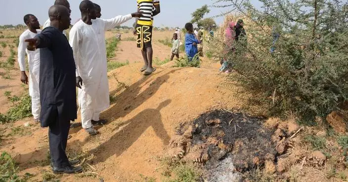 Nigerian villagers are rattled by US airstrikes that  made their homes shake and the sky glow red