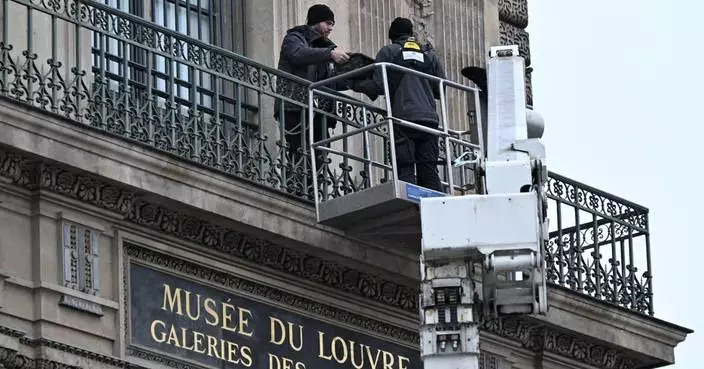 Louvre tightens security after $102M jewel heist, installs bars on infamous window